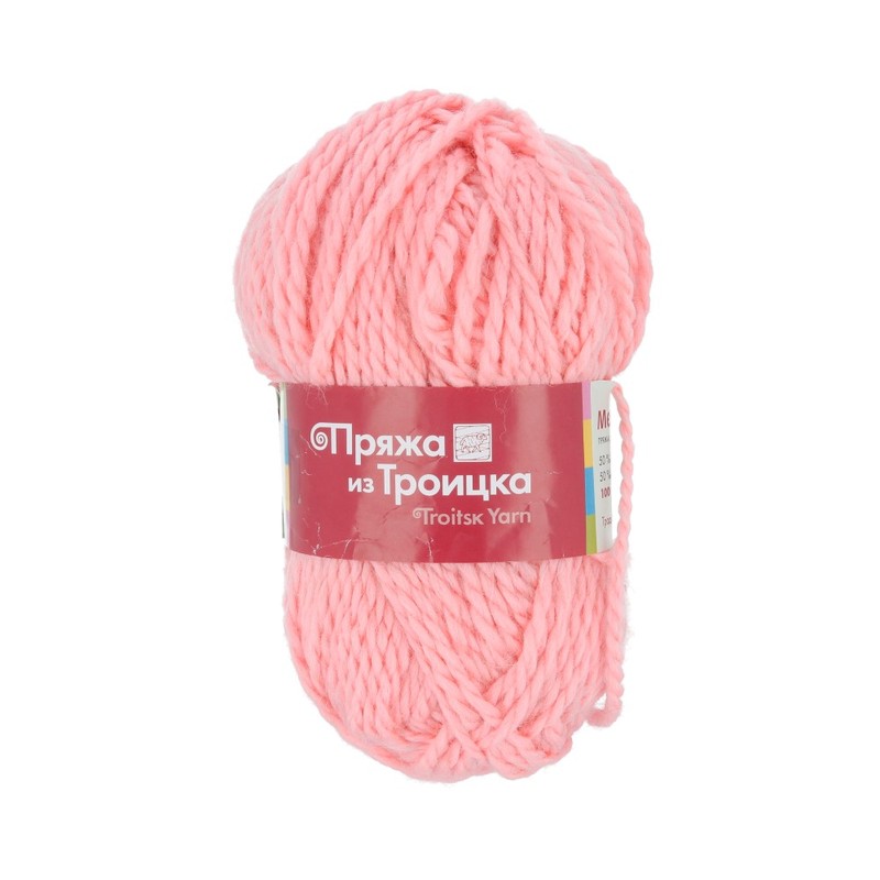 Пряжа из Троицка _Мелодия 50% шерсть, 50% акрил 100 г 100 м №0160 ...