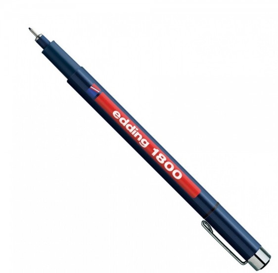 Edding Капилярная ручка 0.7 мм E-1800-0.7 4 зеленый Фото 1.