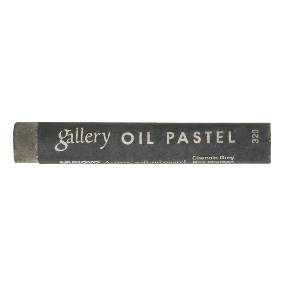 MUNGYO Пастель масляная мягкая профессиональная 1 цв. MGMOPV320 цвет №320 Серый Угольный Фото 1.