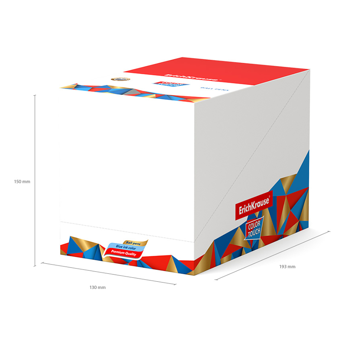 ErichKrause Ручка шариковая ColorTouch Stick 0.35 мм 50820 Ornament цвет чернил: синий Фото 7.