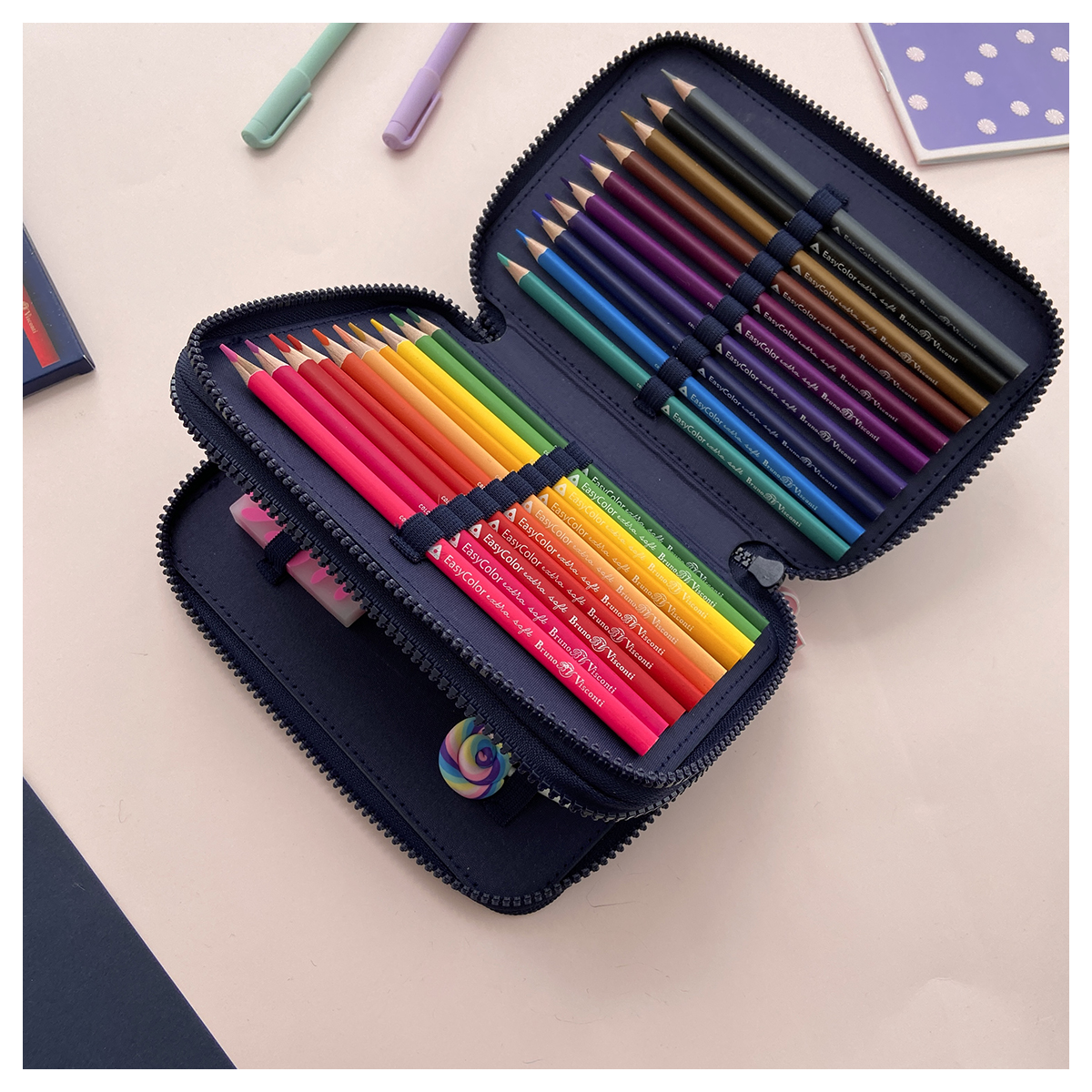 Bruno Visconti Пенал на молнии SWEET CAT 13 х 20 х 7.5 см 14-052/11 Фото 2.