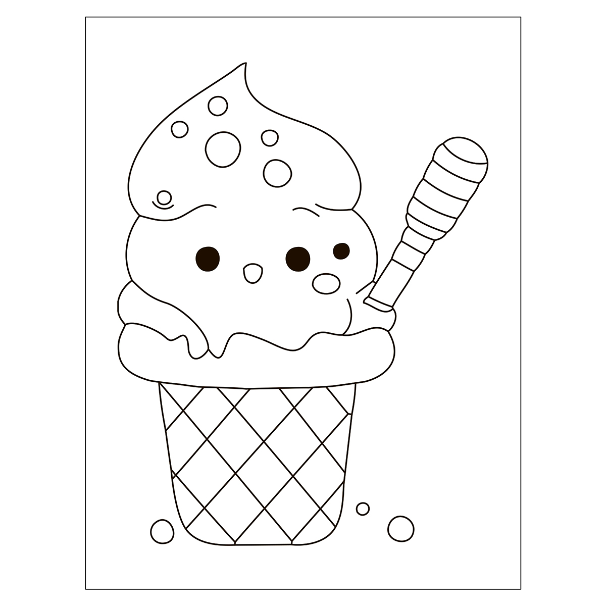 МОЗАИКА kids Раскраски аниме Вкусняшки МС14255 Фото 3.