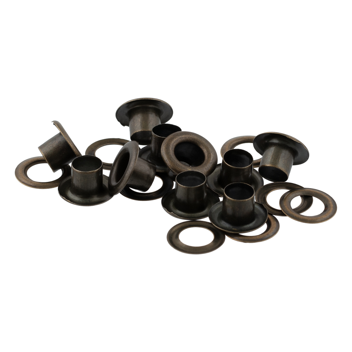 №03 Люверсы d 5 мм 10 шт под бронзу Фото 3.